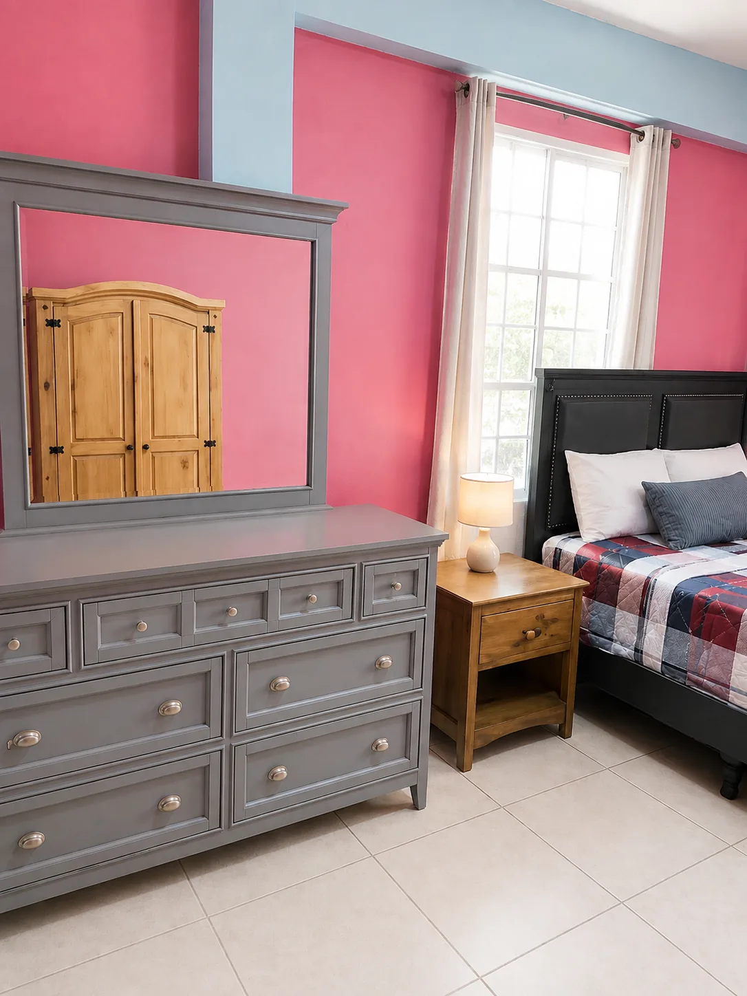 The first bedroom